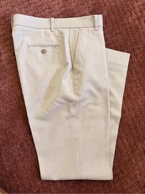 Calvin Klein Light Beige Men's Dress Pants